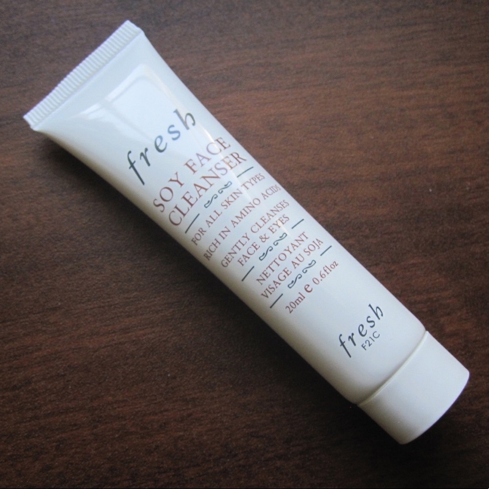 Fresh Soy Face Cleanser Gentle 20ml/.5 Fl.oz New